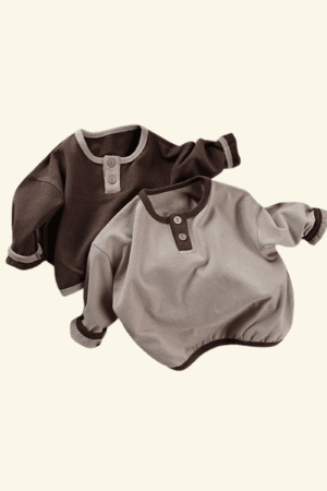 بلوز یقه دو دکمه لوییس