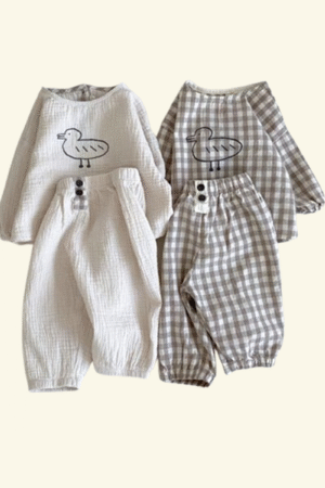 ست بلوز شلوار داک