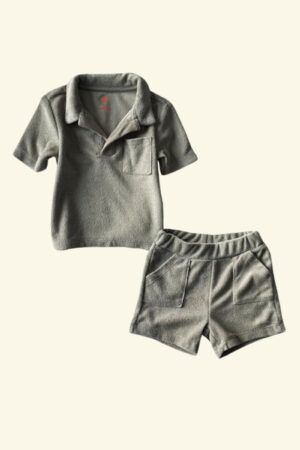 ست تیشرت شلوارک گرین