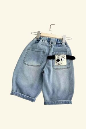 شلوارک جین ملو