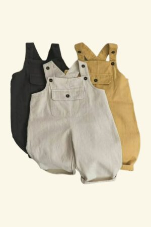 بیلر کتان جلو جیب