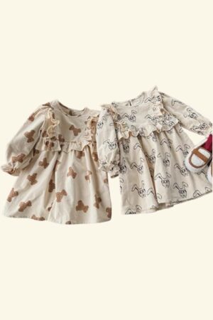 پیراهن آستین بلند کره ای